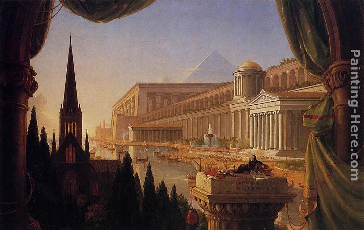 Thomas Cole The Architect's Dream